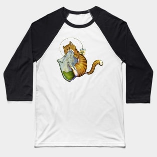 TeaCat Baseball T-Shirt